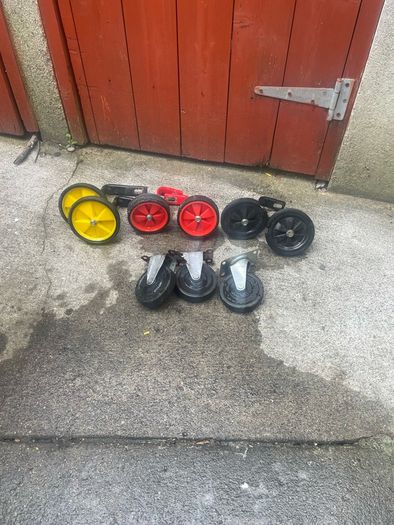 Lot of Assorted of trolley wheels