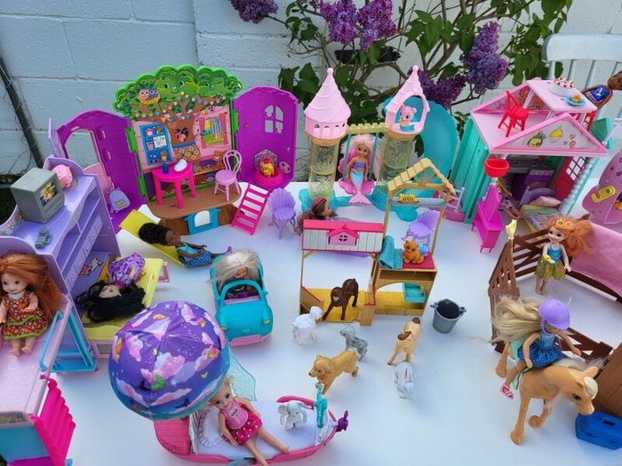 Barbie shelly dolls