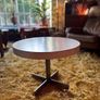 Mid Century circular side table Image 5