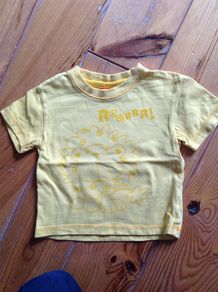 Mini Mode Yellow Lion Teeshirt Age1-1.5