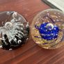 2 Glass Paper Weights Image 4