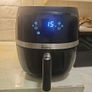 Black digital air fryer - good condition Image 2