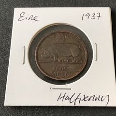 Ireland 1937 Halfpenny