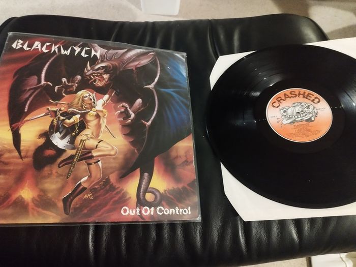 Blackwych Out of control Irish press lp