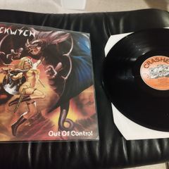Blackwych Out of control Irish press lp