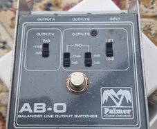 Palmer AB-0 balanced line output switcher