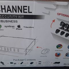CCTV cameras unopened