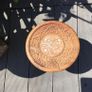 Mid Century indian hardwood and inlay elephant plant stand Image 5