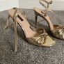 Mango Gold Heels Image 8