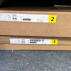 Ikea hauga 3 drawers with shelf