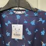 blouse Bnwt short sleeve navy blouse size medium double breaded opening lefties brand Image 6