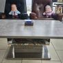 Height-adjustable dinner-coffee Table Image 10