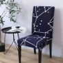 Chair Cover, 6 Pack Stretch Dining Chair Covers High Back Chair Protective Cover Slipcover,Elastic Chair Protector Seat Covers for Dining Room Wedding Banquet Party Decoration Image 3