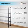 5 Tier Shoe Rack Organiser, Heavy duty storage unit, Quick Assembly No Tools Required, Holds upto 15-20 pairs (FREE POSTAGE) Image 6