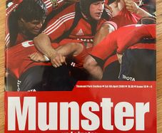 2009 Munster v Leinster - Magners League Programme