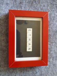 Name in a frame