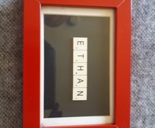Name in a frame