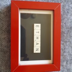 Name in a frame
