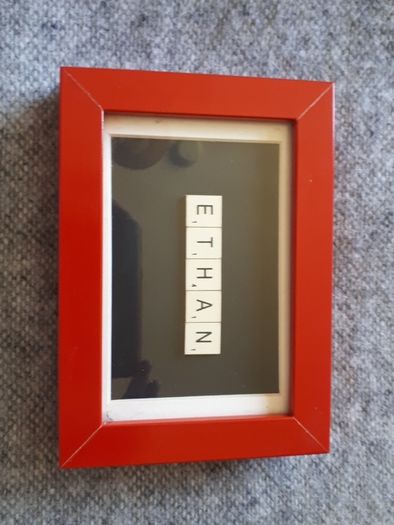 Name in a frame