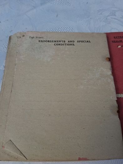 Defence Of The Realm Permit Book(WW1)
