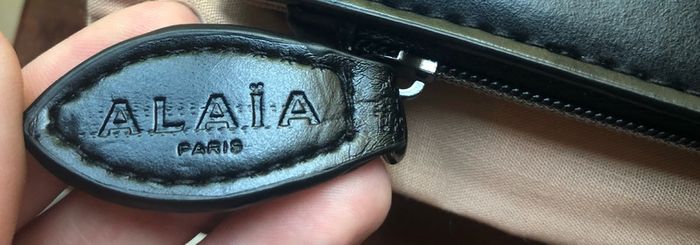 Alaia black pouch
