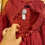 Red lace backless mini dress (free postage) Image 10