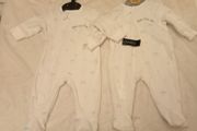 Baby Sleepsuits "Hello Little One" 0-3 Months BNWT 5 Euros Each
