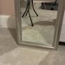 Large hall Mirror in silver/chrome Image 4