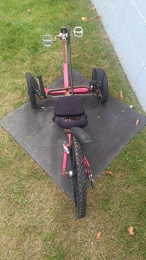 KMX K-3 Kids Trike, 3 wheel lay back bike