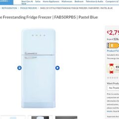 Smeg Fab50 fridge --not working-- 79 cm wide