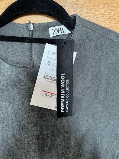 Zara premium wool lightweight dress