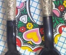 sterling silver salad spoons