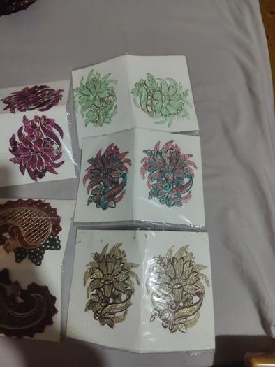 Press on patches for clothes