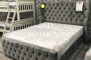 Oxford Wingback Double Bed