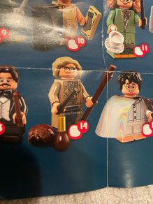 Lego Mad Eye Moody from Harry Potter series 1