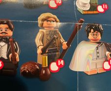 Lego Mad Eye Moody from Harry Potter series 1