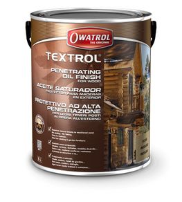 20 Liters Deep Penetrating, Non-Peel, Oil Finish From Owatrol Textrol Rustic Oakak