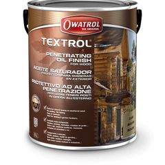 1 Liter Owatrol Textrol Non-Peel, Clear, Deep Penetrating Oil Finish For Exterior Woods