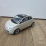 Norev Fiat 500 Pearl White 1:18 Diecast Model Car - Missing Left Mirror Image 3