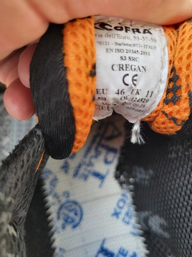 cofra size 11 steel toe
