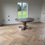 Large Round Dining Table Ornately Carved Pedestal French Country House Style Image 2