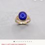 9ct lapis lazuli ring Image 10