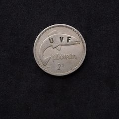 Ireland : 1962 Florin Stamped UVF