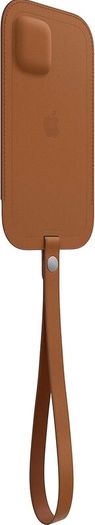 Apple Leather Case for iPhone 12 Mini & 13 Mini with MagSafe - Saddle Brown New