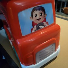 Toy Chuck Bus with accessories