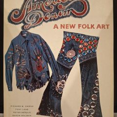 SALE!  AMERICAN DENIM - A NEW FOLK ART by Richard M. Owens, Tony Lane, Peter Beagle and Baron Wolman