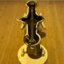 Antique Heavy cast iron scale with brass weights Image 8