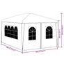 Party Tent 3x4 m Green Image 4