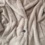 ZARA Faux Fur Coat Size M Image 3