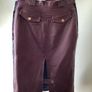Tommy Hilfiger real leather skirt, IT42 , perfect Image 2